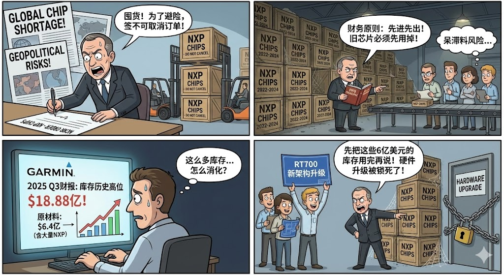 换新的芯片？库存咋办？